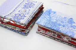 Комплект лоскута 1кг Платки (головные и носовые)