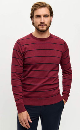 Джемпер F421-1547 bordo - Fine joyce фото 10