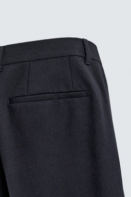 100% WOOL SUIT TROUSERS - Zara фото 9