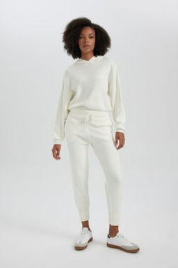 Jogger Triko Pantolon Cepli Basic Duz Beli Lastik Bagc?kl?