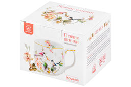 Кружка 500 мл 13,5*10*9 см Певчие птички NEW BONE CHINA - Elan gallery фото 10