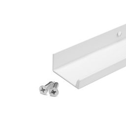 Ручка CAPPIO RT001WH, L=400 мм, м/о 256 мм, цвет белый
