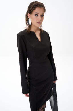 Платье Аврил (черный) - Эльза фото 4