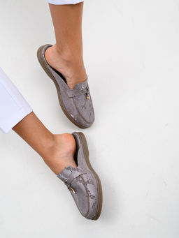 Мюли 1070.2614be.Мамба мутон+коричневый