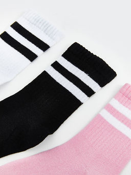 ?izgili K?z ?ocuk Soket ?orap 5li - Waikiki фото 2