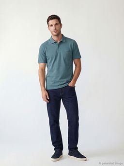 Polo Yaka Pike Erkek Ti??rt