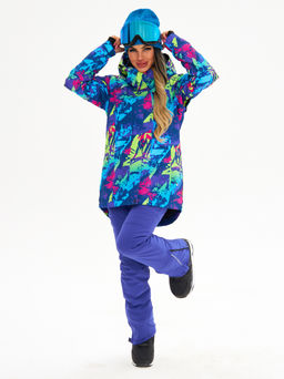 Женская горнолыжная сноубордическая куртка Alpha Endless Ultra Chaleur SNB 423/316_8 Разноцветный  фото 27