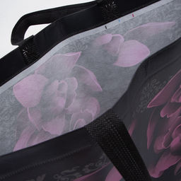 Цена за 2 шт. Сумка хозяйственная без застёжки, 43×11×32 см, чёрная