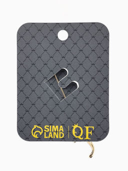 Брошь «Птица» на ветке, цветная в золоте