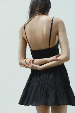 EMBROIDERED SHORT DRESS - Zara фото 10