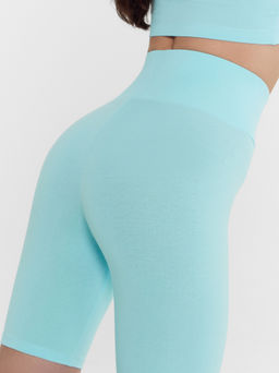 Комплект женский (топ, шорты) лазурно-голубой светлая лазурь 372525 - Mark formelle фото 8