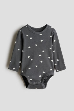 Body estampado de algod?n
