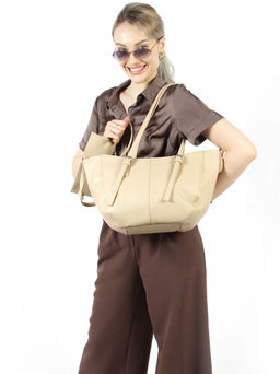 LACCOMA сумка Анна-бежевый эко кожа хлопок