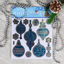 Наклейка новогодняя 18х23 Новый год / 610-279 /уп 12/300/ - Галеонтрейд фото 4