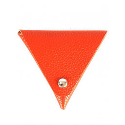 Футляр для монет Croco-Ф-700 натуральная кожа оранжевый флотер (36) 264590 фото 2