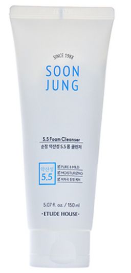 150мл ETUDE HOUSE Очищающая пенка для чувствительной кожи