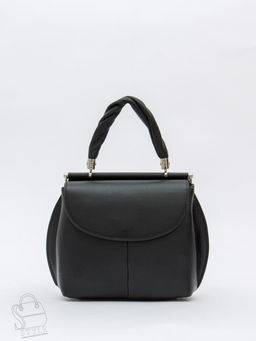 Сумка женская кожаная 1109-1MP black Polina&Eiterou