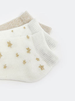 Nak??l? K?z Bebek Patik ?orap 3l?