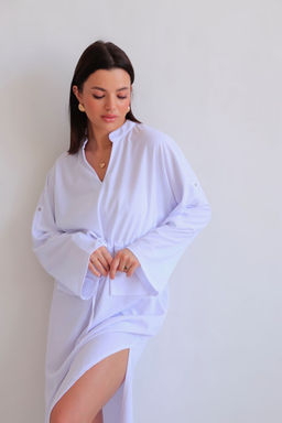 Martichelli Платье на кулиске белое  фото 5