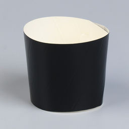 Цена за 100 шт. Капхолдер для стакана, манжет Черный