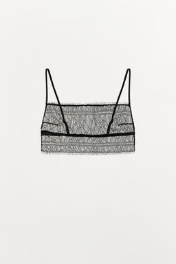 LACE BANDEAU BRALETTE - Zara фото 5