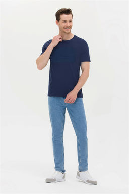 U. S. Polo Assn Мужская темно-синяя футболка с круглым вырезом - U.s. polo assn фото 11