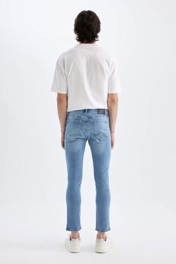 Pedro Slim Fit Джинсовые брюки узкого кроя с нормальной талией и узкими штанинами - Defacto фото 5