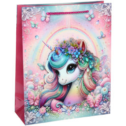 Пакет подарочный "Для подружки" 26*32*10 см