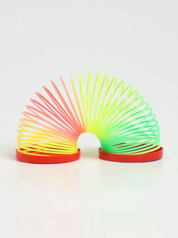 Пружинка радуга Новогодняя лошадь, d=5 см, МИКС - Funny toys фото 8