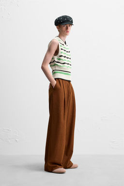 STRIPED KNIT WAISTCOAT X HARRY LAMBERT - Zara фото 4