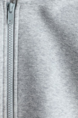 Chaqueta sudadera con interior cepillado