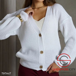 Кардиган вязаный женский на пуговицах - Bruno фото 7