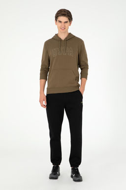 Мужские черные спортивные штаны