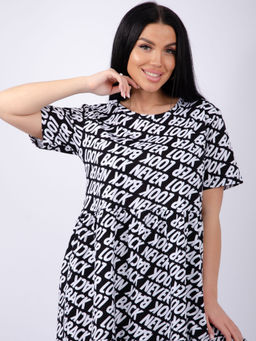 Платье "Касадея" неро, трикотаж