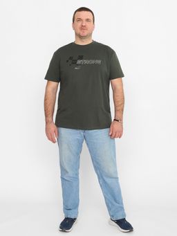 CRB wear/FSLM 60239-35 Футболка мужская,хаки/Ex.Cherubino  фото 2