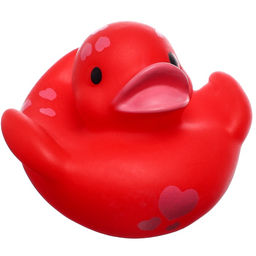 Резиновые игрушки для ванны Крошка Я «Уточки сердечки», в наборе 3 шт., МИКС