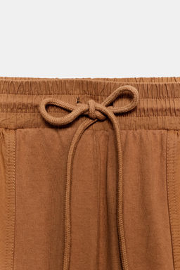 PANTAL?N CARGO EFECTO LAVADO / Naranja quemado - Zara фото 9
