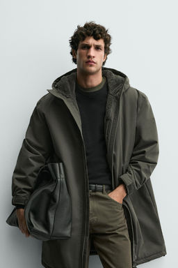 CONTRAST QUILTED JACKET - Zara фото 2