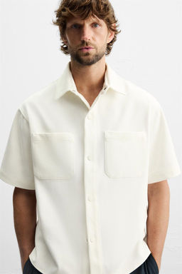 TEXTURED COMFORT OVERSHIRT - Zara фото 23