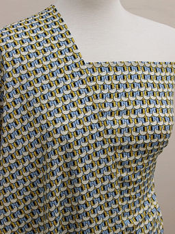 Штапель Континуум, ш.1.43м, вискоза-100%, 90гр/м.кв - Купава фото 2