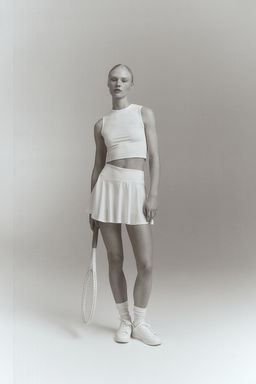 Top de deporte cropped en DryMove - H&m фото 2