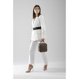 Сумка женская TEXTURA, саквояж, маленький размер, цвет бежевый  фото 8