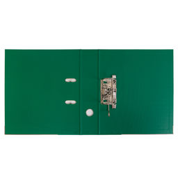 Expert Complete Регистратор PVC, 2-х стороннее покрытие, мет.уг. 75 мм 10 шт. Premier A4 арочный механ. лён зеленый ЕС100262003