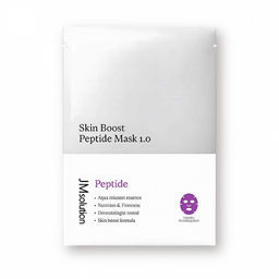 JMsolution Skin Boost Peptide Mask 1.0, 30ml - Тканевая маска-бустер с пептидами