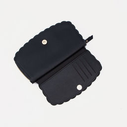 Кошелёк на молнии, цвет чёрный - Simaland фото 4