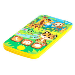 Музыкальный детский телефон «Весёлая африка», звук, цвета МИКС