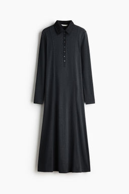Vestido polo en punto fino