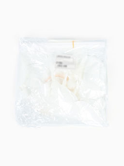 Воздушный шар фольгированный 14" «Белая ромашка», с палочкой, набор 5 штук