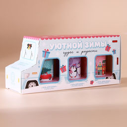 Подарочный набор URAL LAB Уютной зимы: гель для душа, 3?100 мл, Новый Год  фото 8