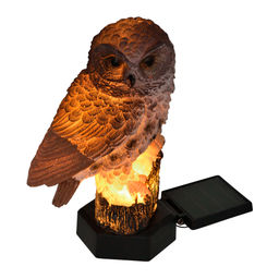 USL-S-829/PM290 BROWN OWL Садовый светильник на солнечной батарее Филин. 1 светодиод. Теплый белый свет. 1*АA Ni-Mh аккумулятор в/к. IP44. TM Uniel - Volpe фото 11